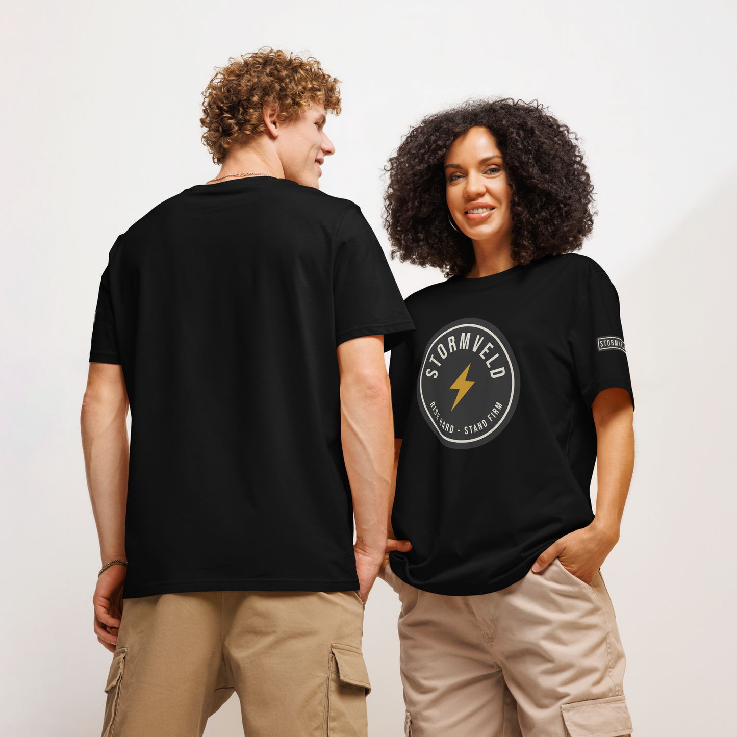 STORMVELD® Unisex organic cotton heavy raid t-shirt